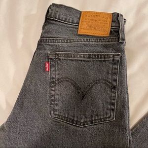 Levi’s Wedgie Fit Black Washed Jean
